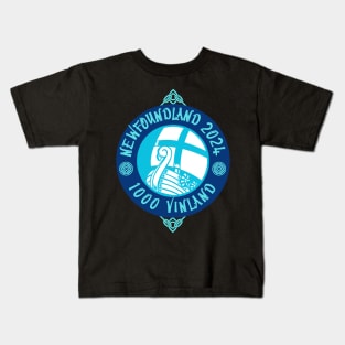Newfoundland T-Shirt 2024 Viking Vinland Atlantic Kids T-Shirt